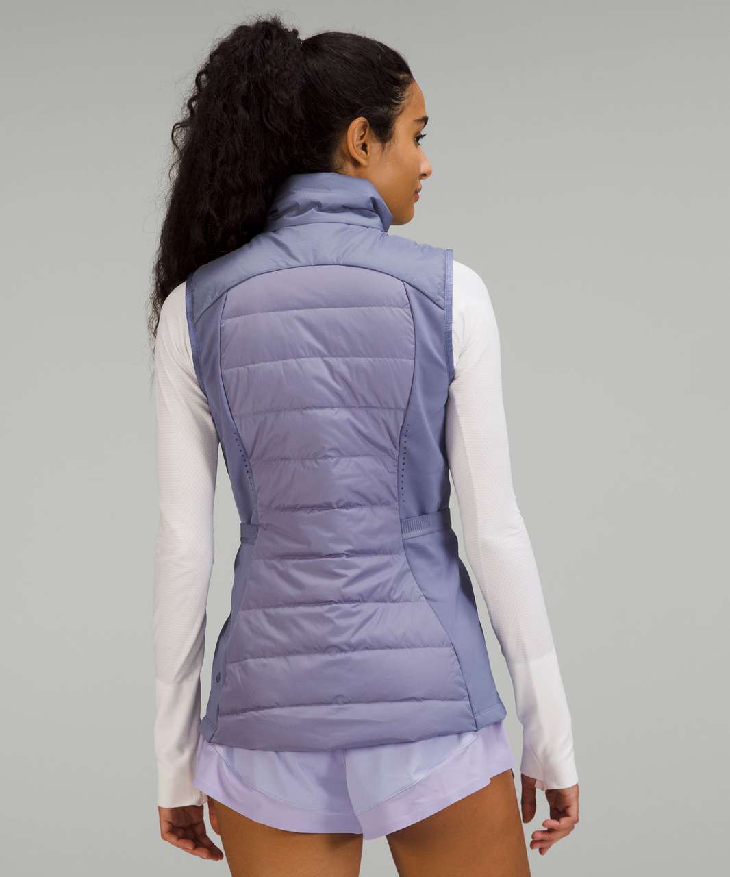 Lululemon Down For It All Vest - Peri Purple