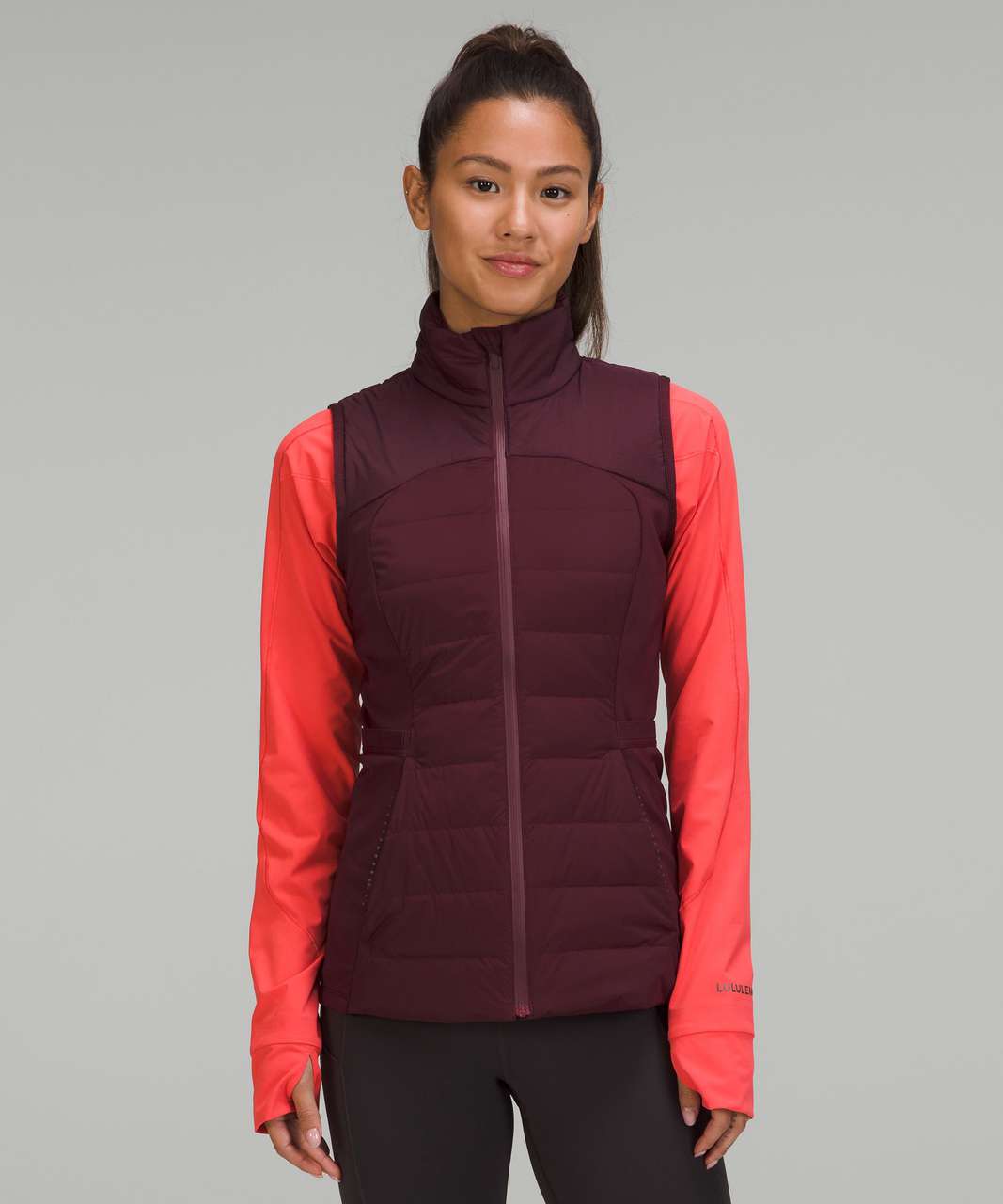 Lululemon Down For It All Jacket - Dark Adobe - lulu fanatics