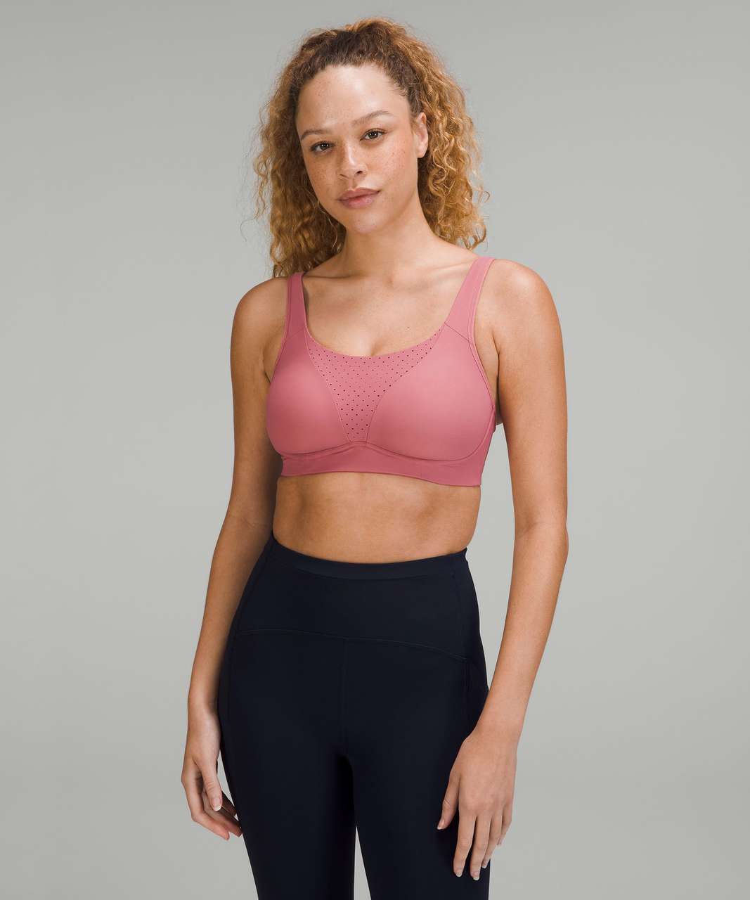 Lululemon Run Times Bra *High Support, B–G Cups - Brier Rose