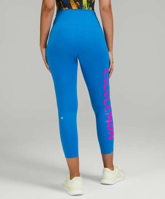 Lululemon Wunder Train High-Rise Tight 25 - Larkspur - lulu fanatics