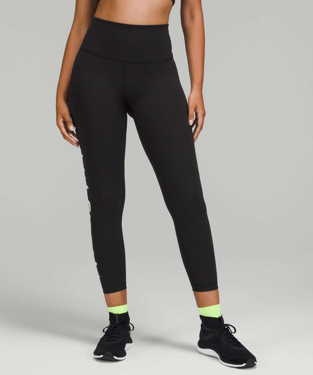 Lululemon Wunder Train High-Rise Tight 25 *Ed Curtis - Black - lulu  fanatics