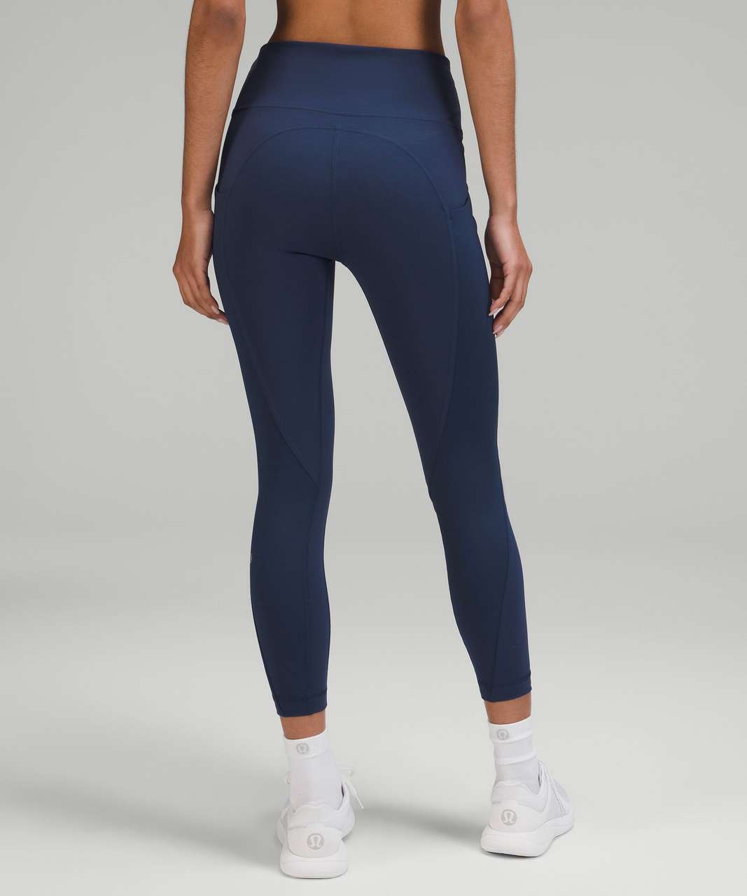 Lululemon All the Right Places High-Rise Drawcord Waist Crop 23” - Mineral Blue