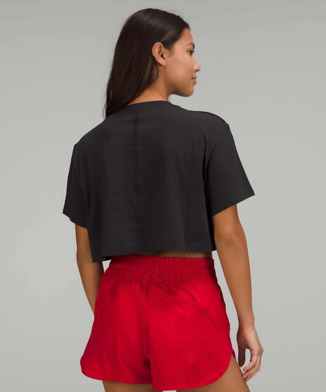 Lululemon All Yours Cropped T-Shirt - Black