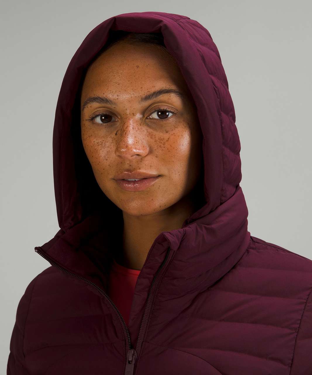 Lululemon Pack It Down Long Jacket - Cassis - lulu fanatics