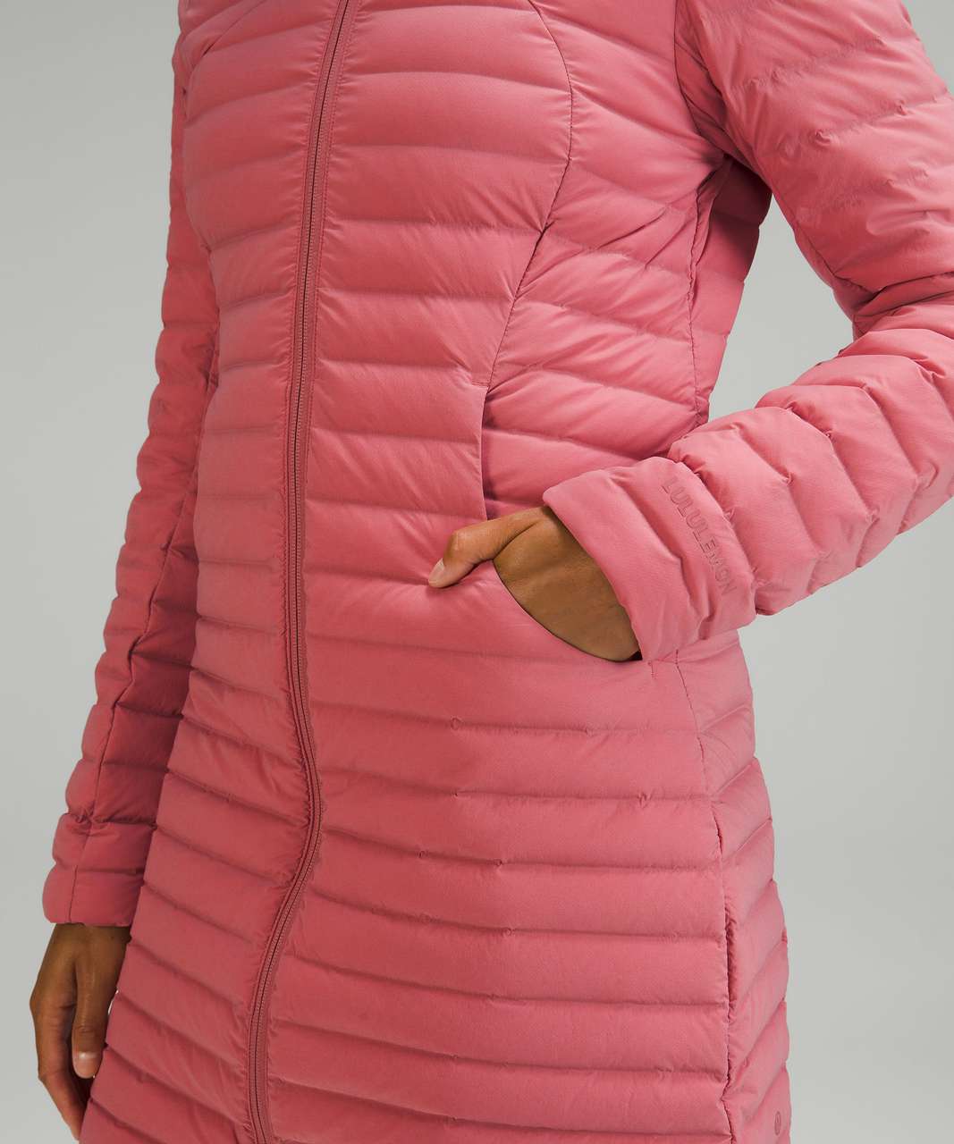 Lululemon Pack It Down Long Jacket - Brier Rose