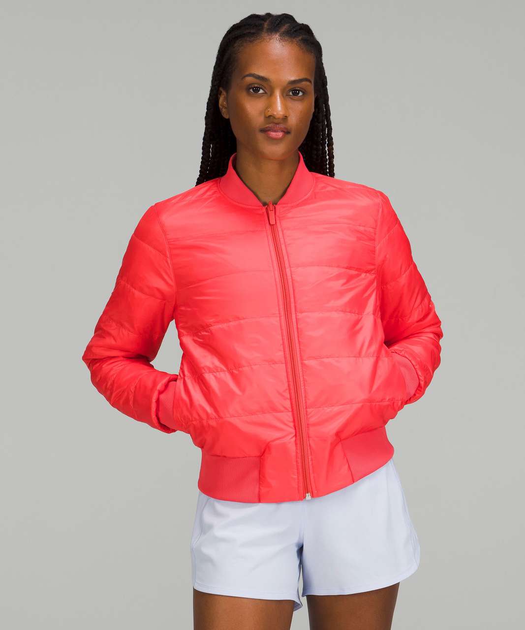 Lululemon Non-Stop Bomber Jacket - Pale Raspberry