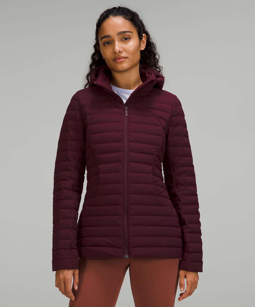 Lululemon Women's Down For It All Jacket - Cassis AUTHENTIC NEW Size 4