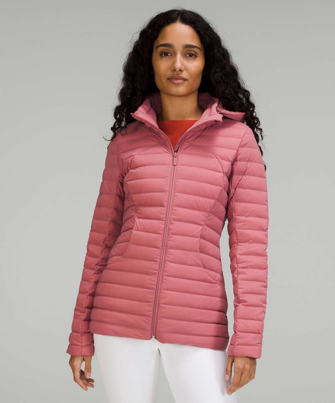 Lululemon Pack It Down Jacket - Pink Taupe - lulu fanatics