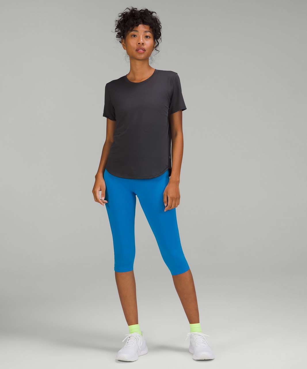 Lululemon Base Pace High-Rise Crop 17" - Poolside