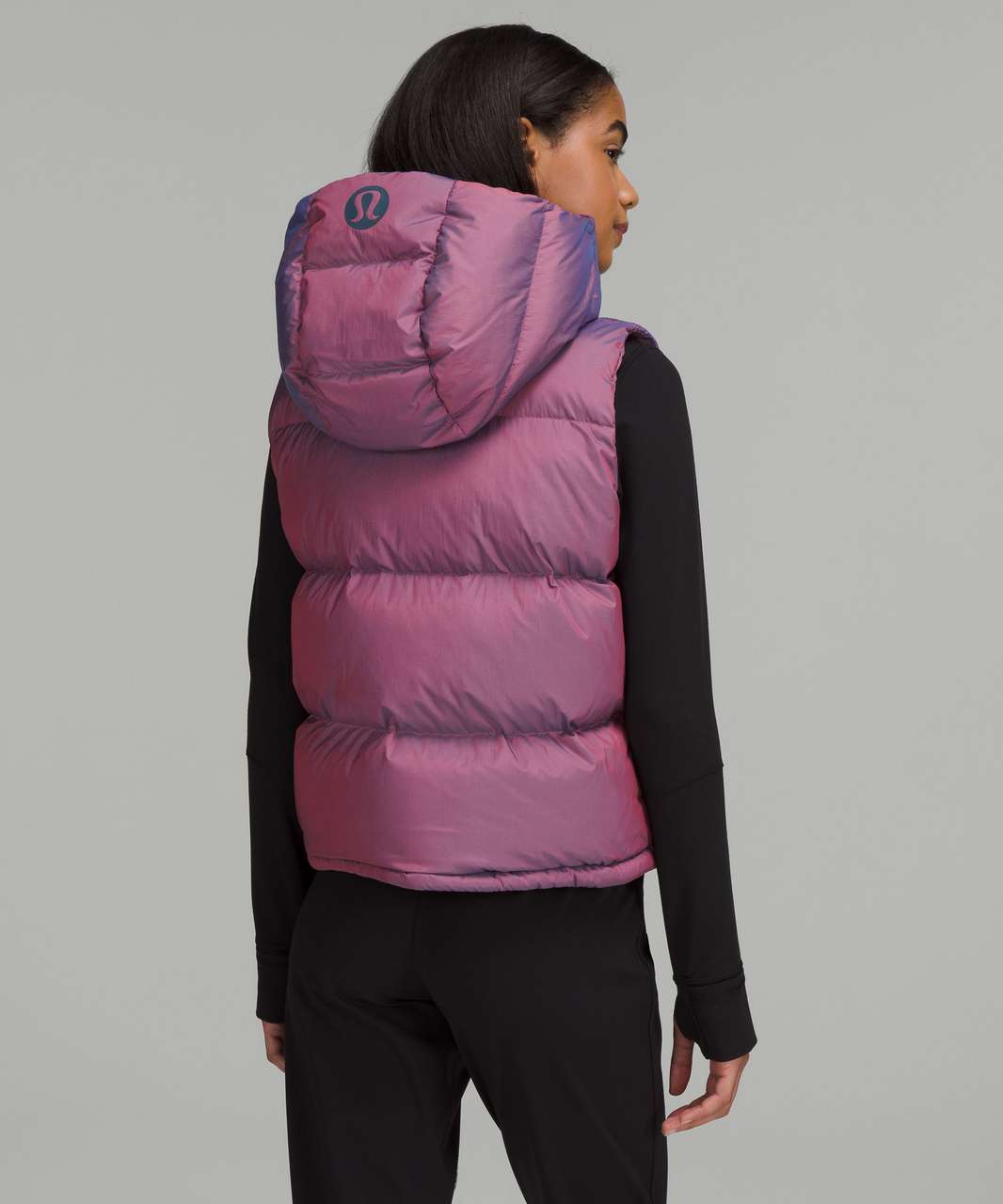 Lululemon Wunder Puff Jacket - Heathered Plumful - lulu fanatics