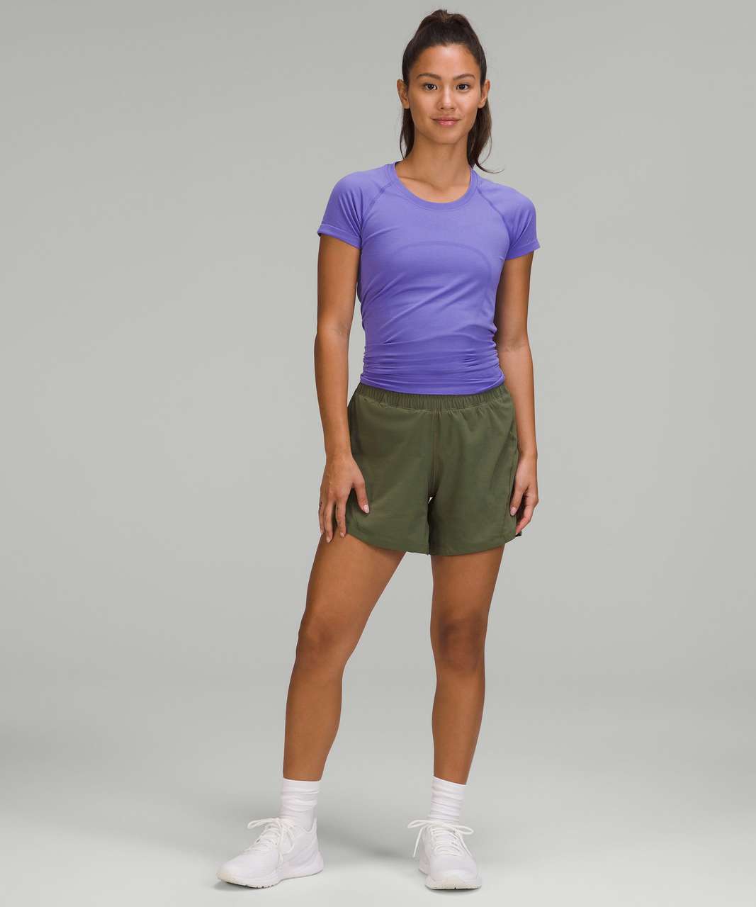 Lululemon athletica Track That High-Rise Lined Short 5