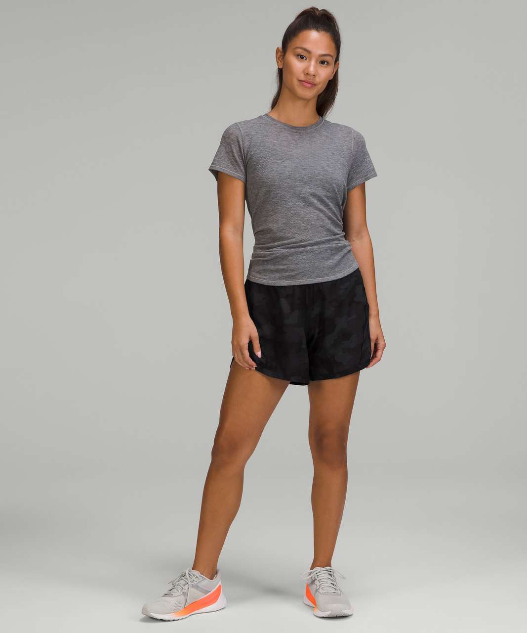 Lululemon Track That High-Rise Lined Short 5 - Heritage 365 Camo Deep Coal  Multi - lulu fanatics