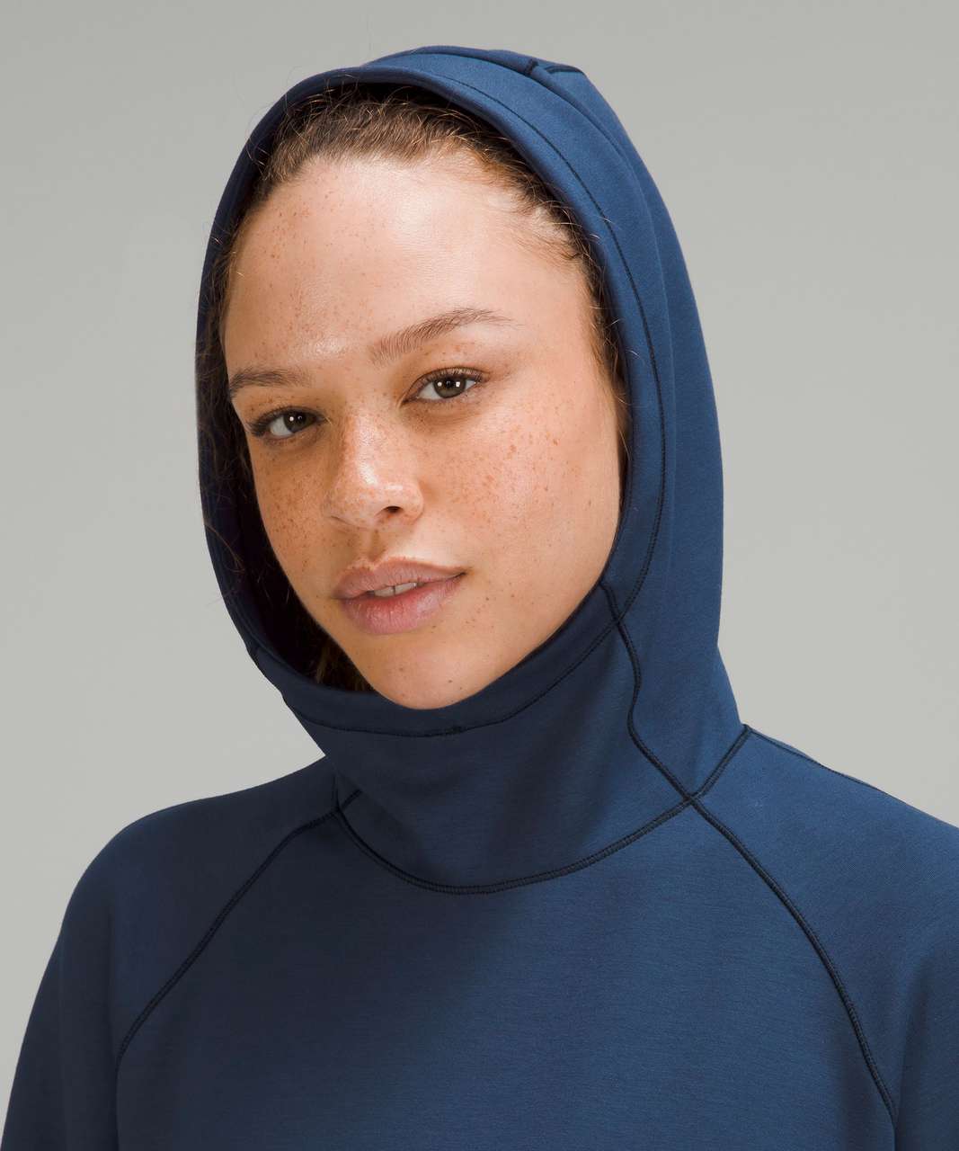 Lululemon AirWrap Pullover Hoodie *Colour Seam - Mineral Blue