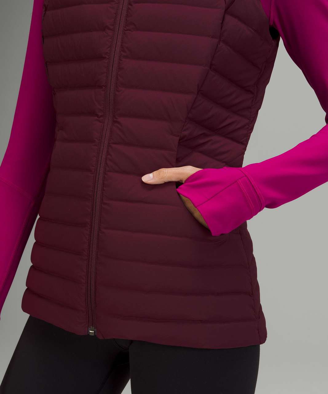 Lululemon Pack It Down Vest - Cassis