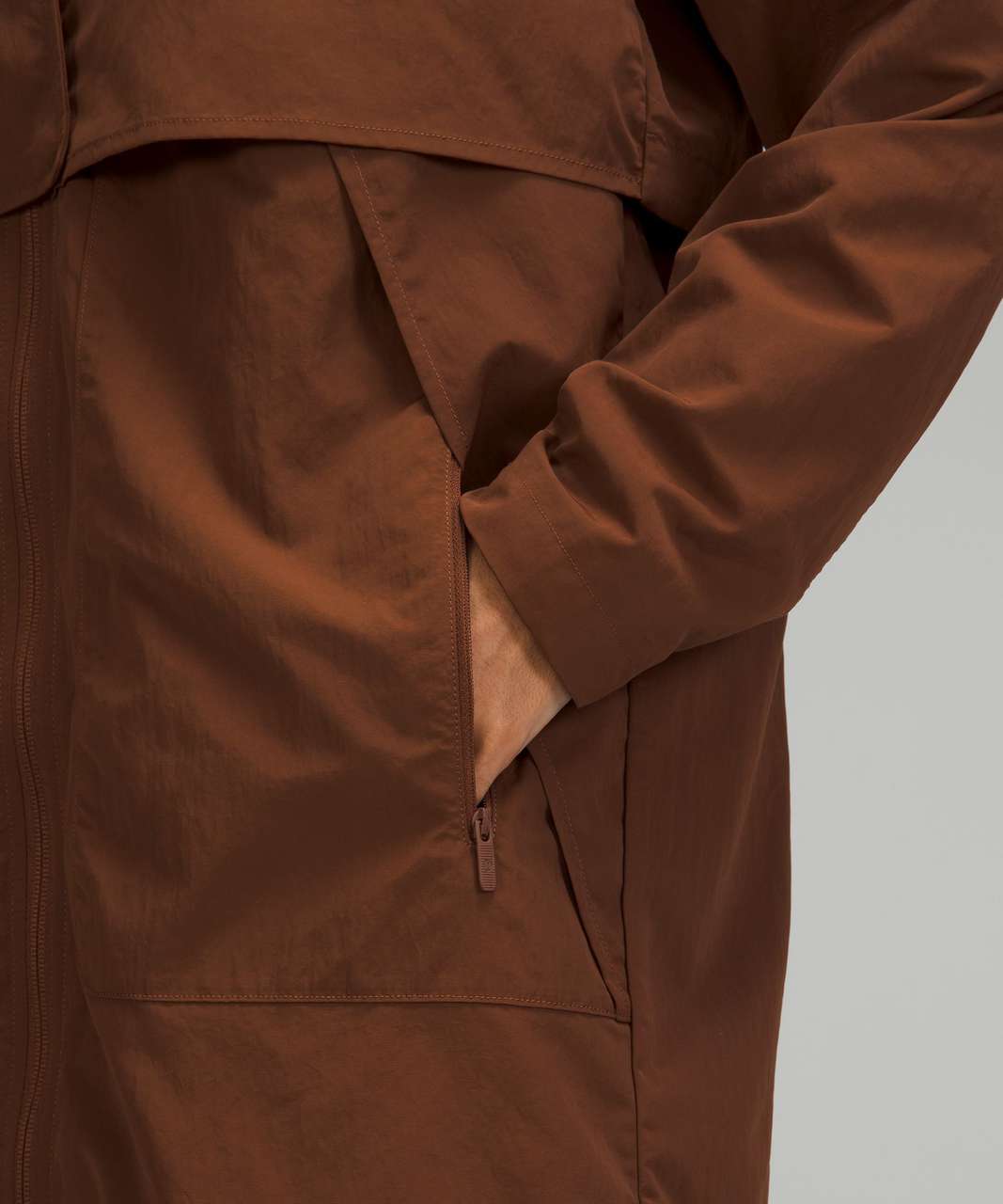 Lululemon Always Effortless Long Jacket - Roasted Brown