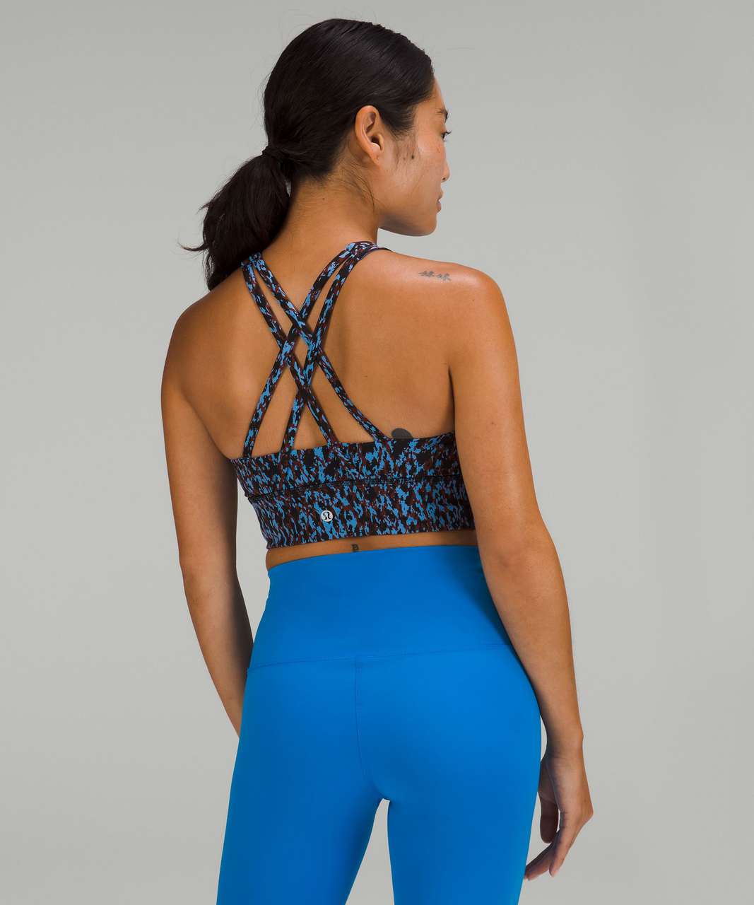 Lululemon Energy High-Neck Longline Tough Bra