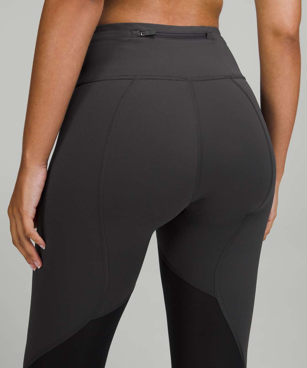 Cropped Colorblocked Leggings: Lululemon Throwback Inspire High-Rise Crop, Lululemon's Throwback Collection Is a Nod to the Brand's Early Bestsellers