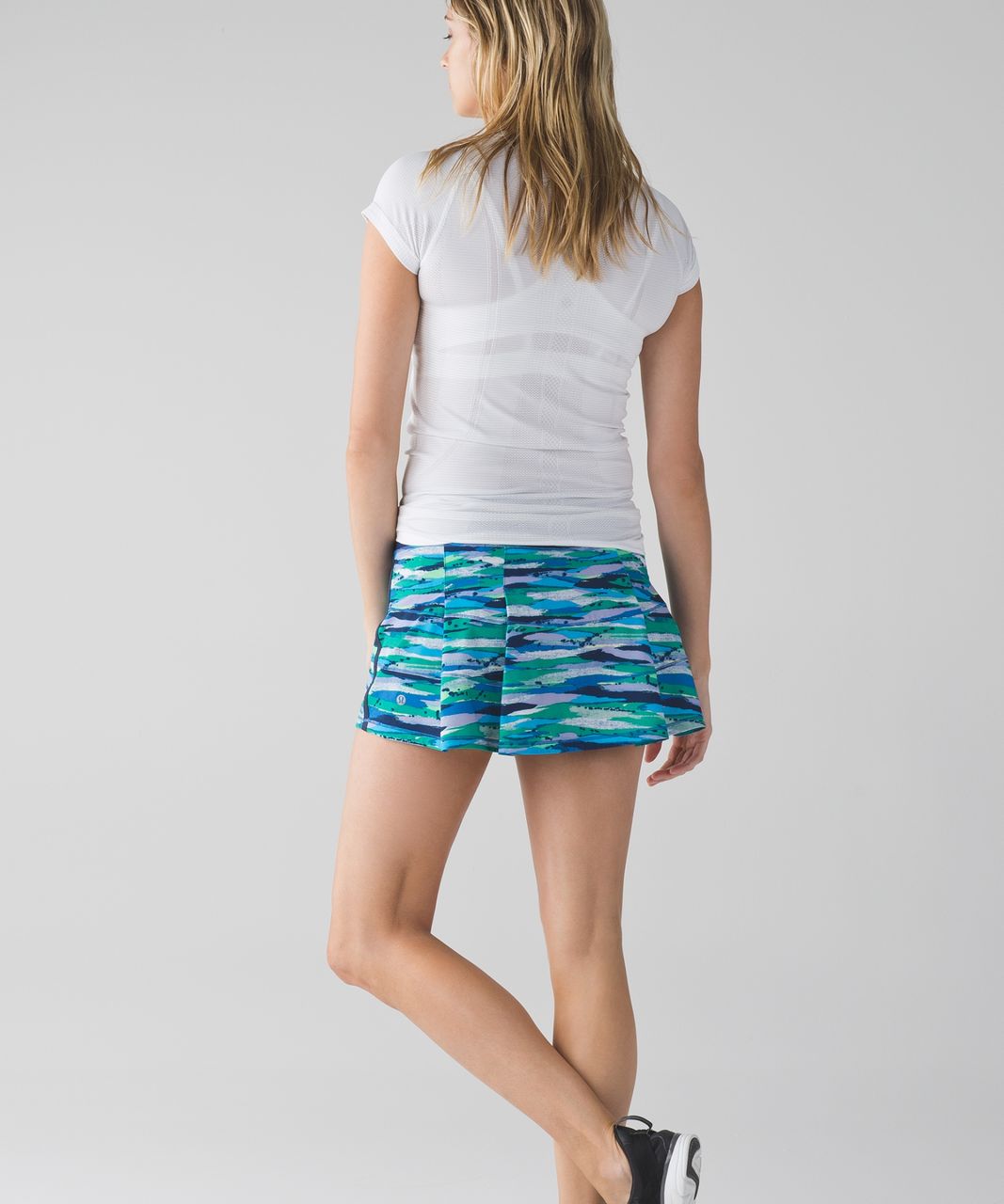 Lululemon Pace Rival Skirt II (Regular) - Seven Wonders Multi / Hero Blue