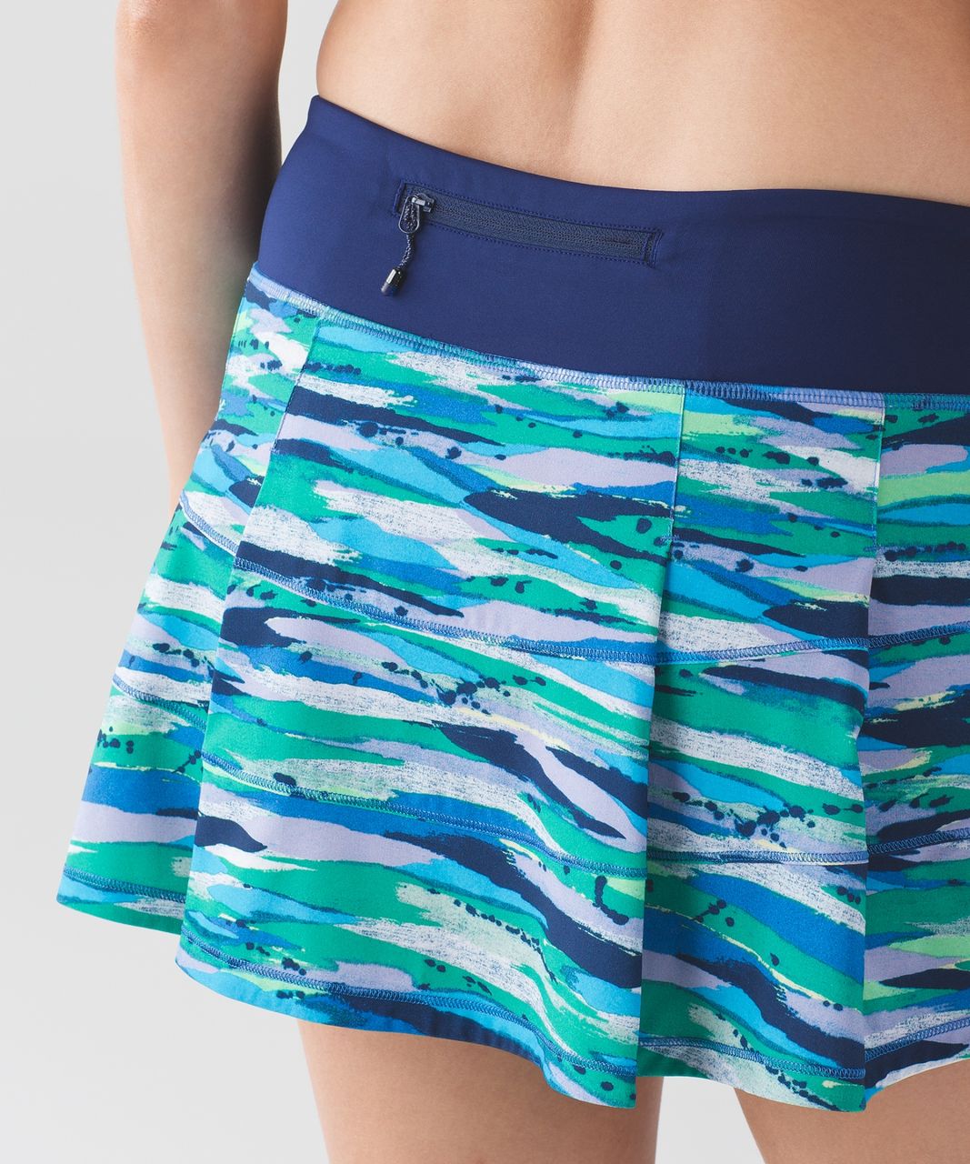 Lululemon Pace Rival Skirt II (Regular) - Seven Wonders Multi / Hero Blue