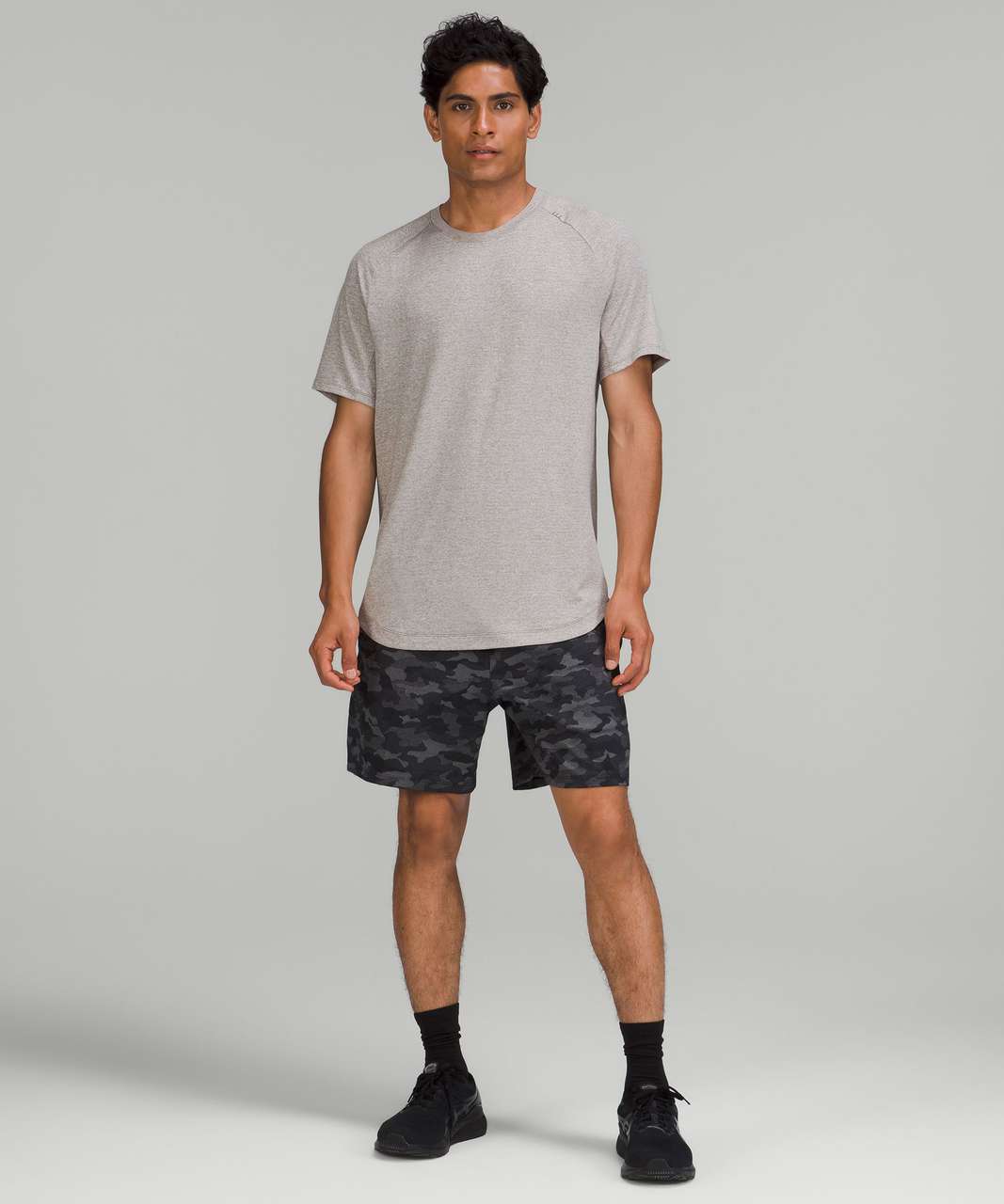 Lululemon Drysense Training Short Sleeve Shirt - Heathered Rover