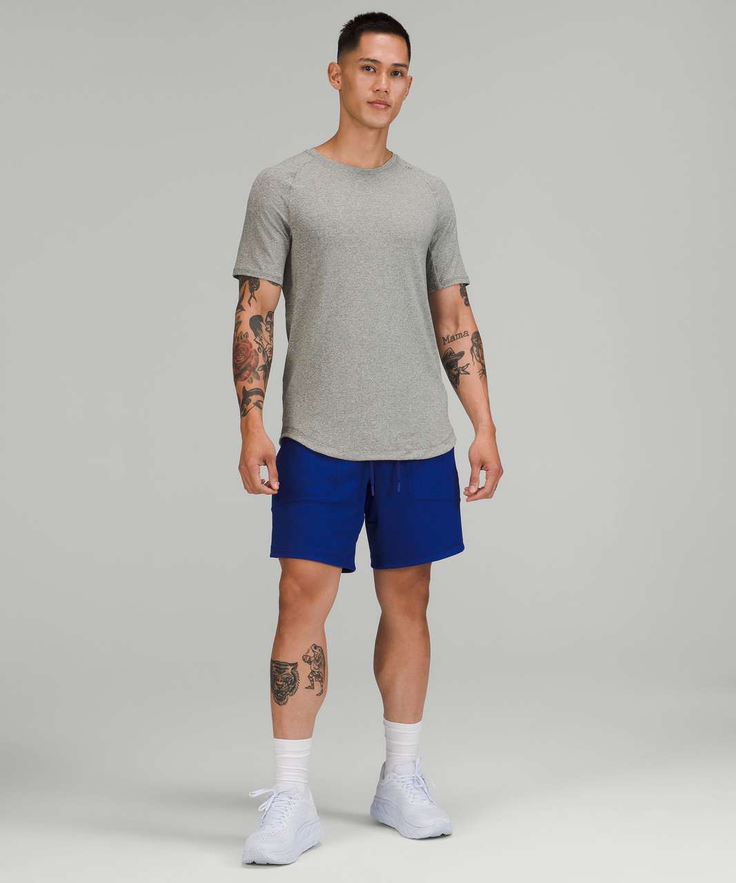 Lululemon Drysense Training Short Sleeve Shirt - Heathered Grey