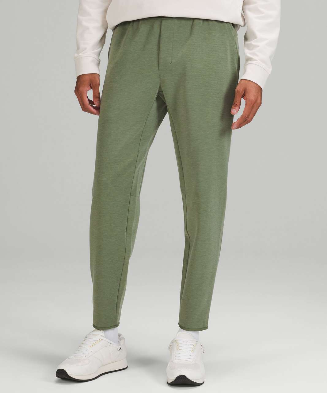 Lululemon GridLiner Fleece Jogger - Heathered Green Twill - lulu fanatics