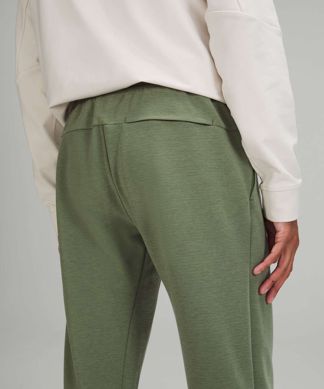 Lululemon GridLiner Fleece Jogger - Heathered Green Twill