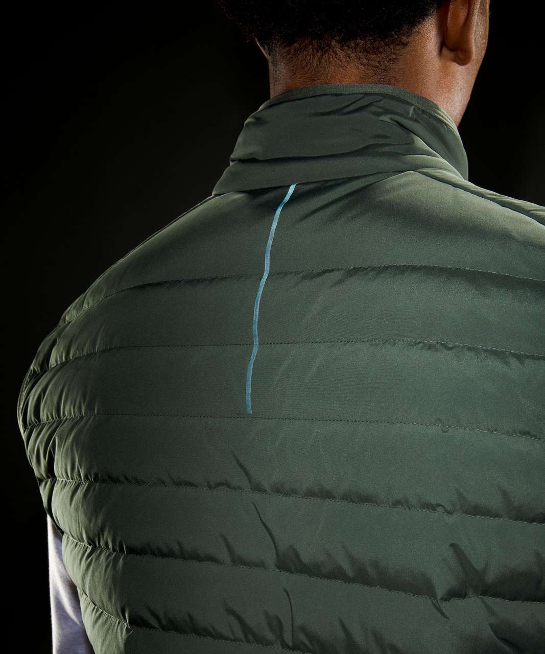 lululemon NAVIGATION - Waistcoat - smoked spruce/green - Zalando.de