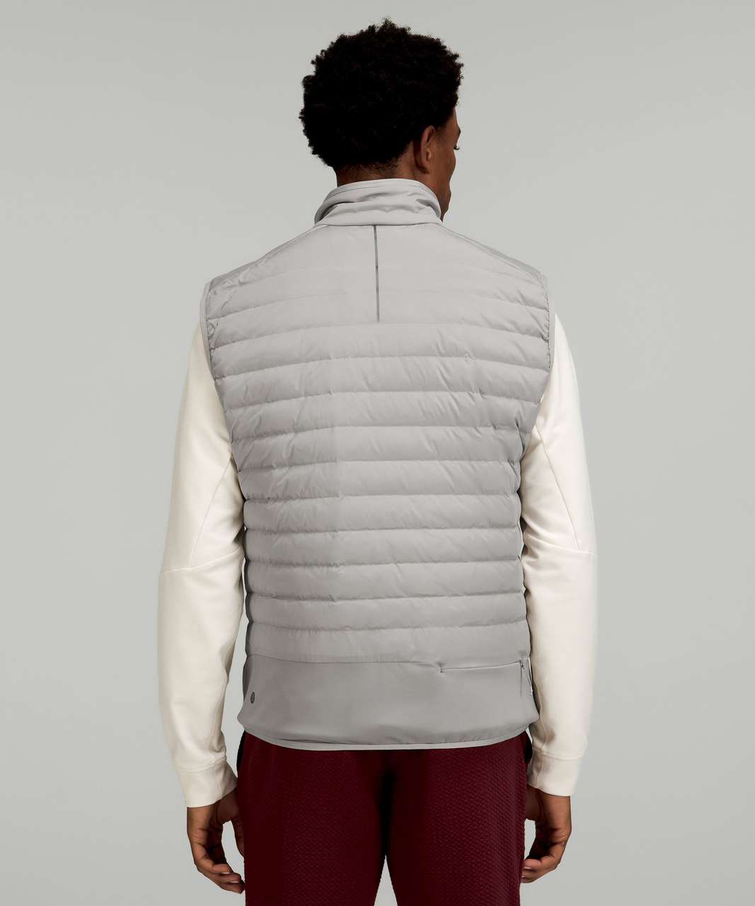 Lululemon Down for It All Vest - Gull Grey - lulu fanatics