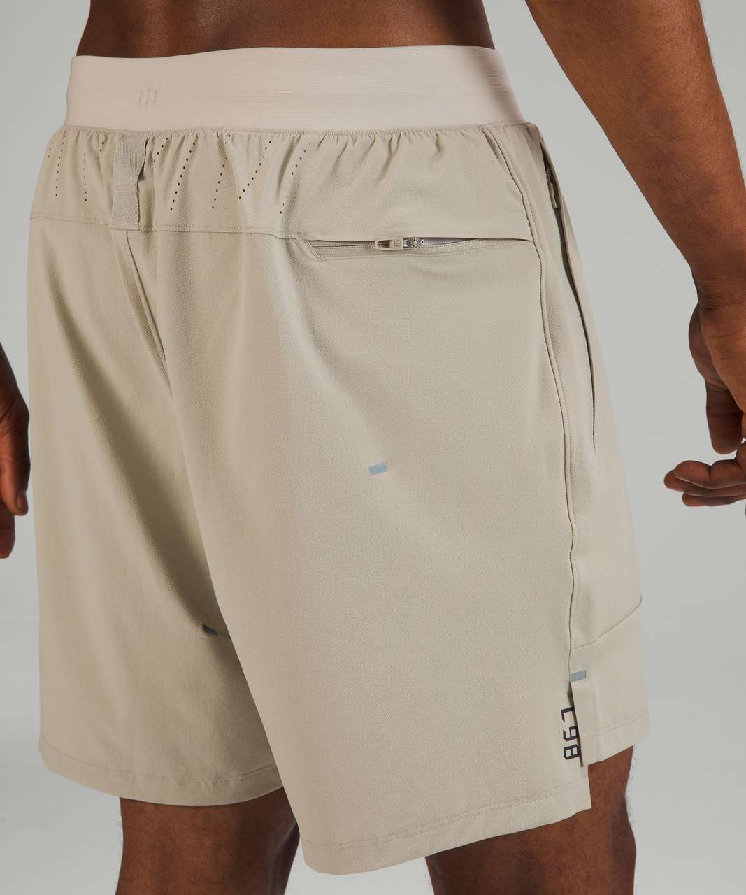 Lululemon Licence to Train Lined Short 7" - Raw Linen