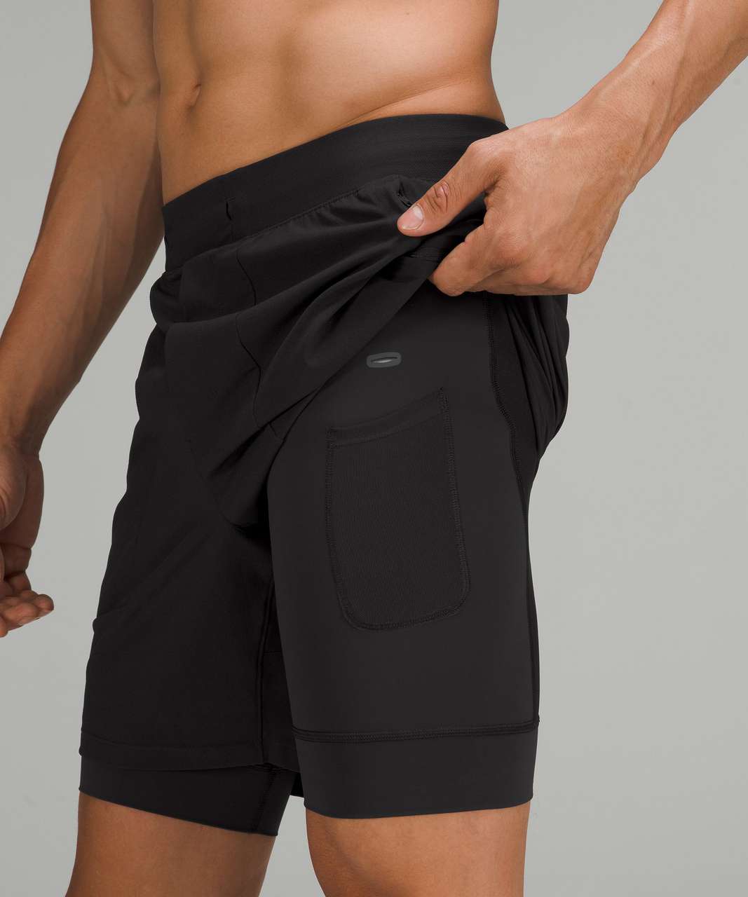 Lululemon Licence to Train Lined Short 7" - Black