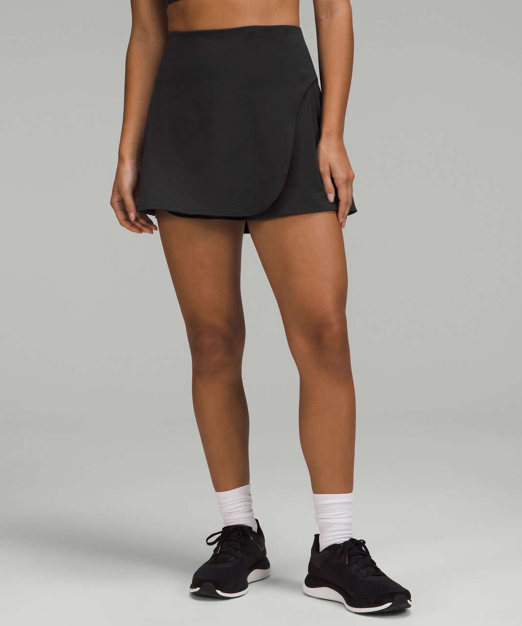 Lululemon Tennis and Golf High-Rise Wrap Skirt - Black