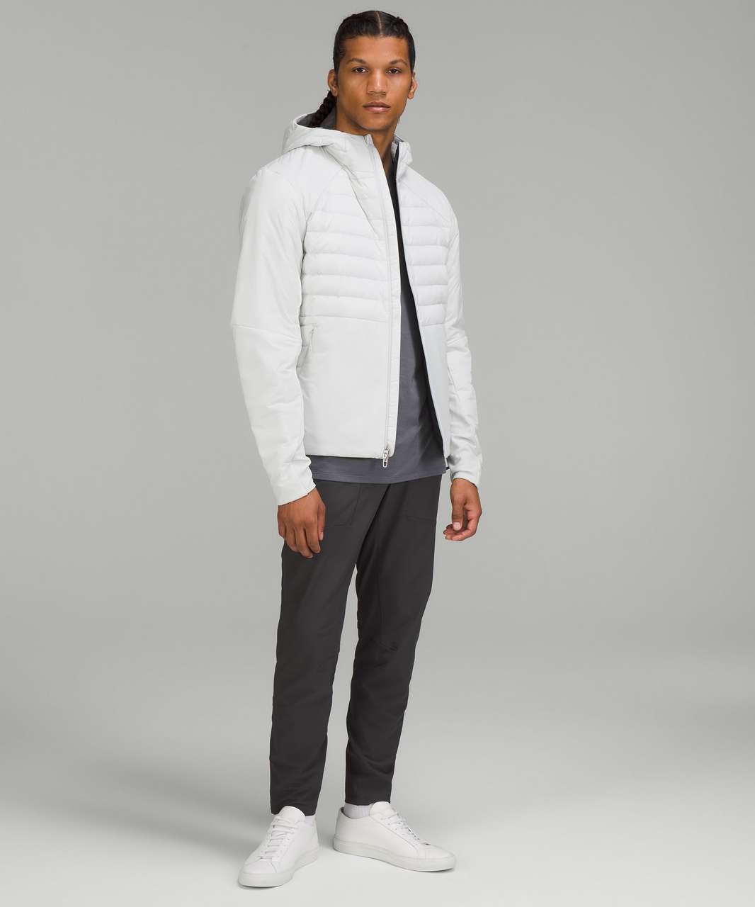 Lululemon Down for It All Hoodie - Vapor - lulu fanatics