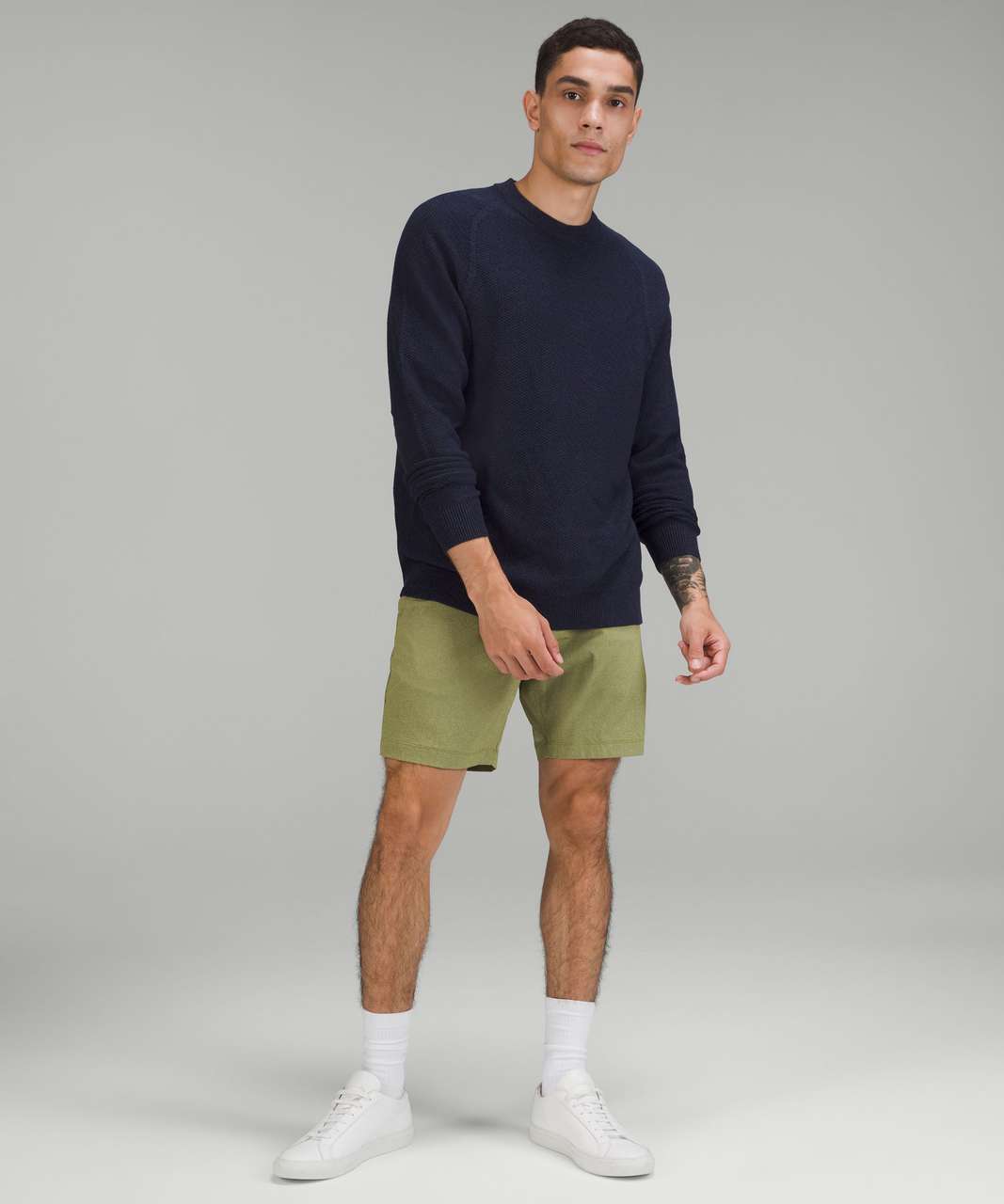 Lululemon + Textured Knit Crewneck Sweater