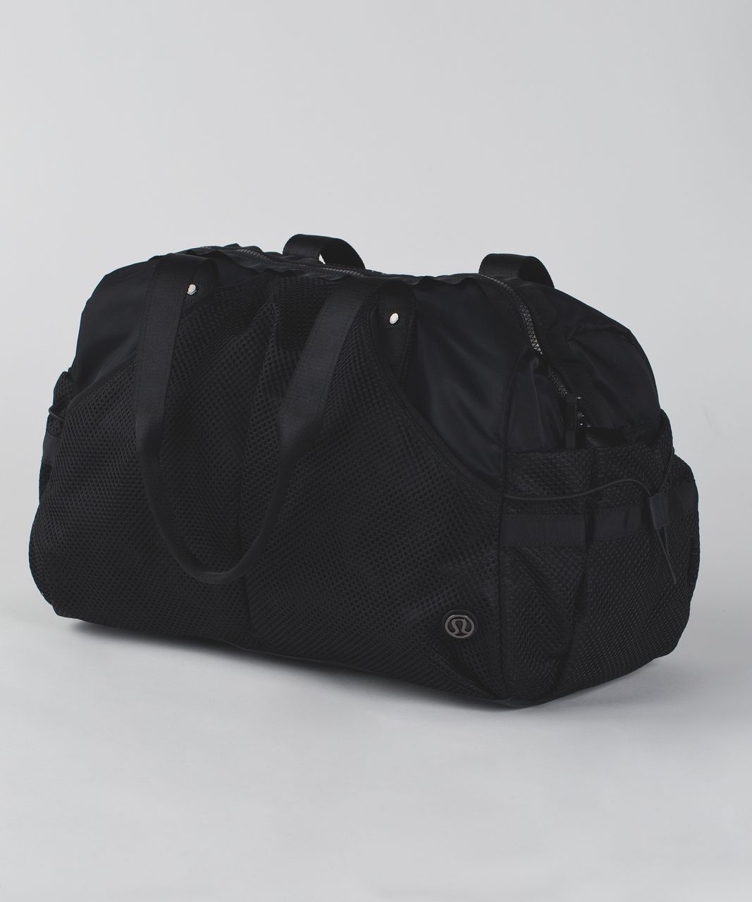 Lululemon Extra Mile Duffel (Mesh) - Black / Black