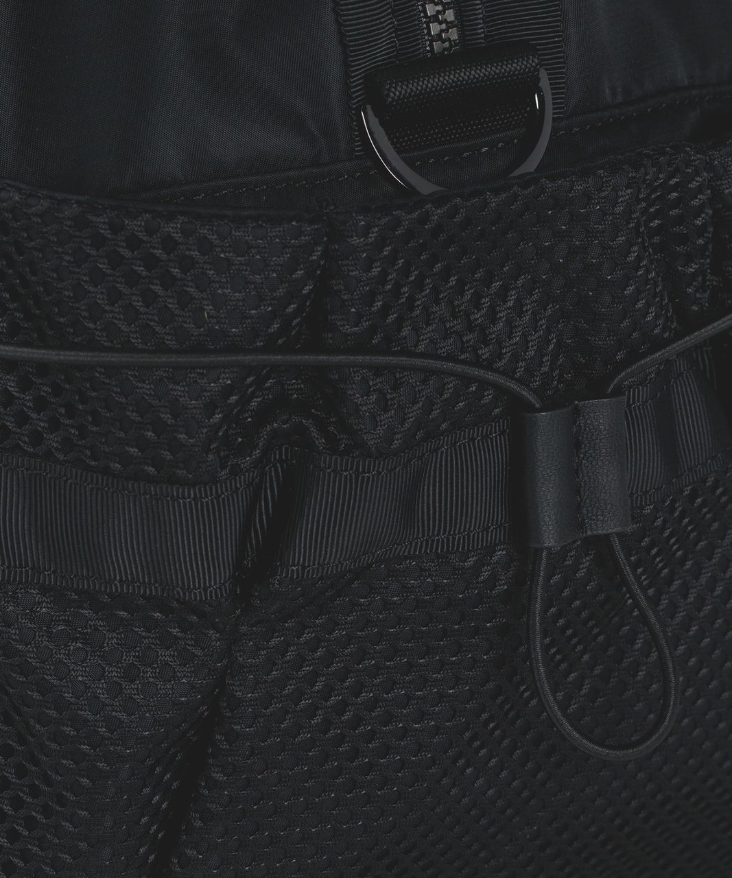 Lululemon Extra Mile Duffel (Mesh) - Black / Black