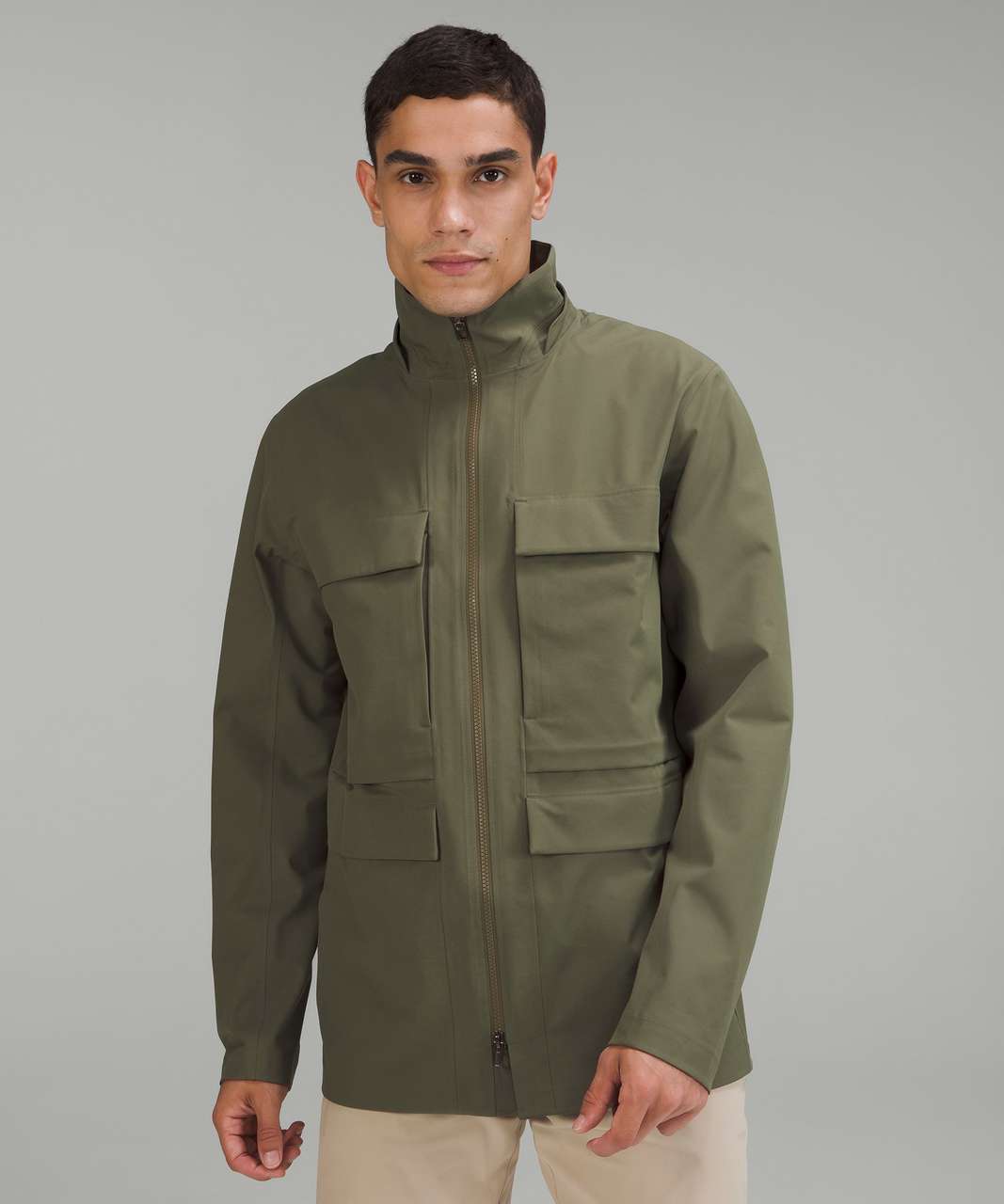 Lululemon Outpour StretchSeal Field Jacket - Medium Olive