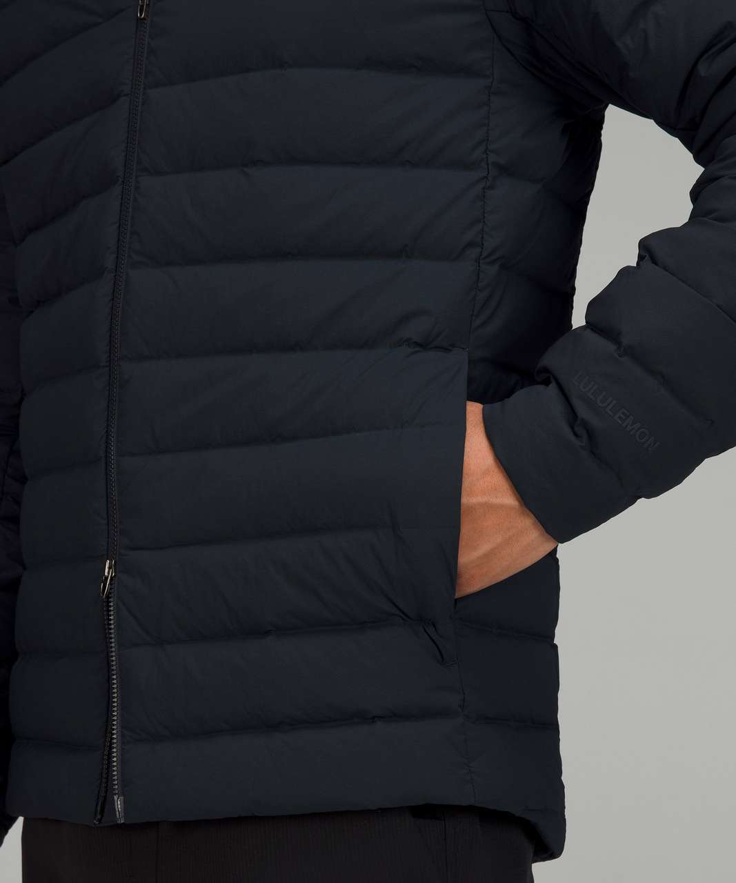 Lululemon Navigation Down Hoodie - Classic Navy