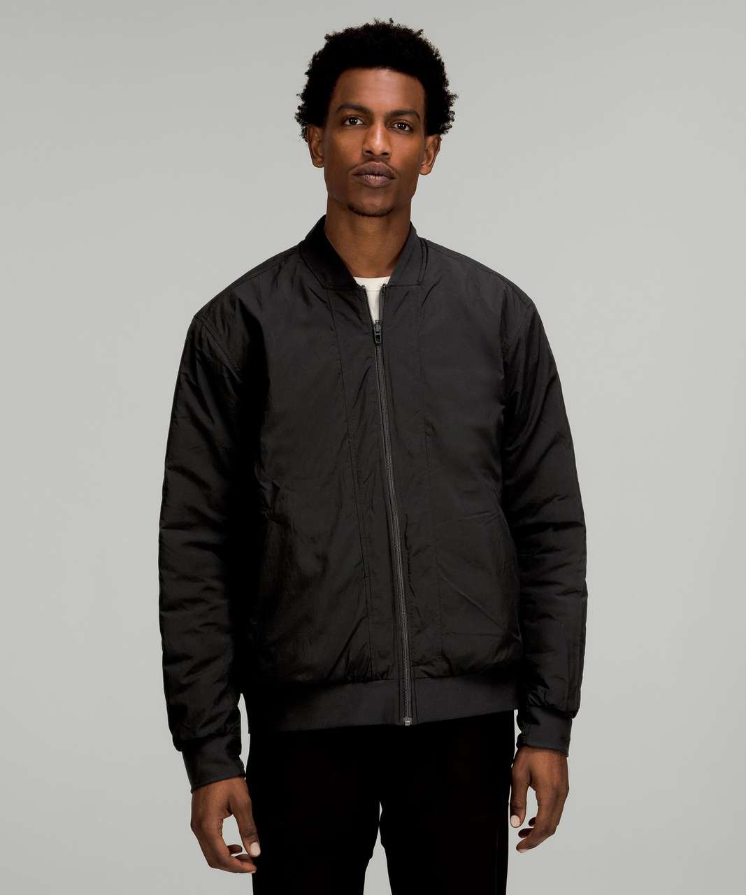 Lululemon Switch Over Bomber Jacket - Black