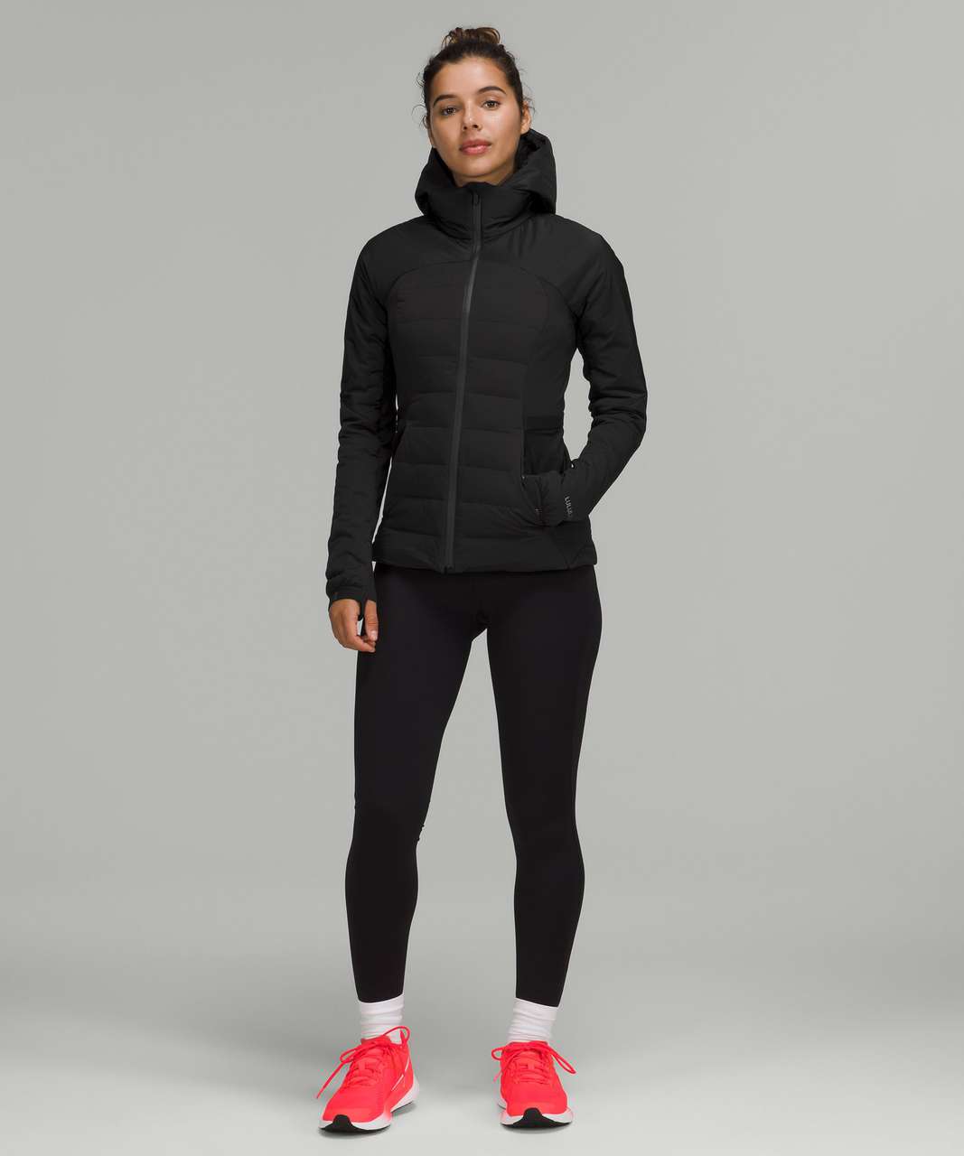 Lululemon Down Jacket - Black - lulu fanatics