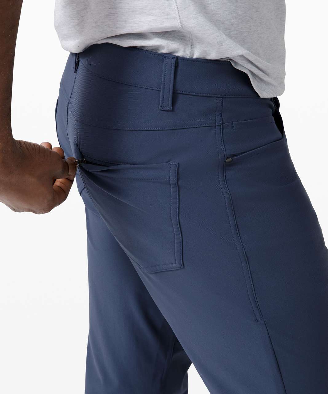 Lululemon ABC Classic-Fit Pant 30" *Warpstreme - Iron Blue