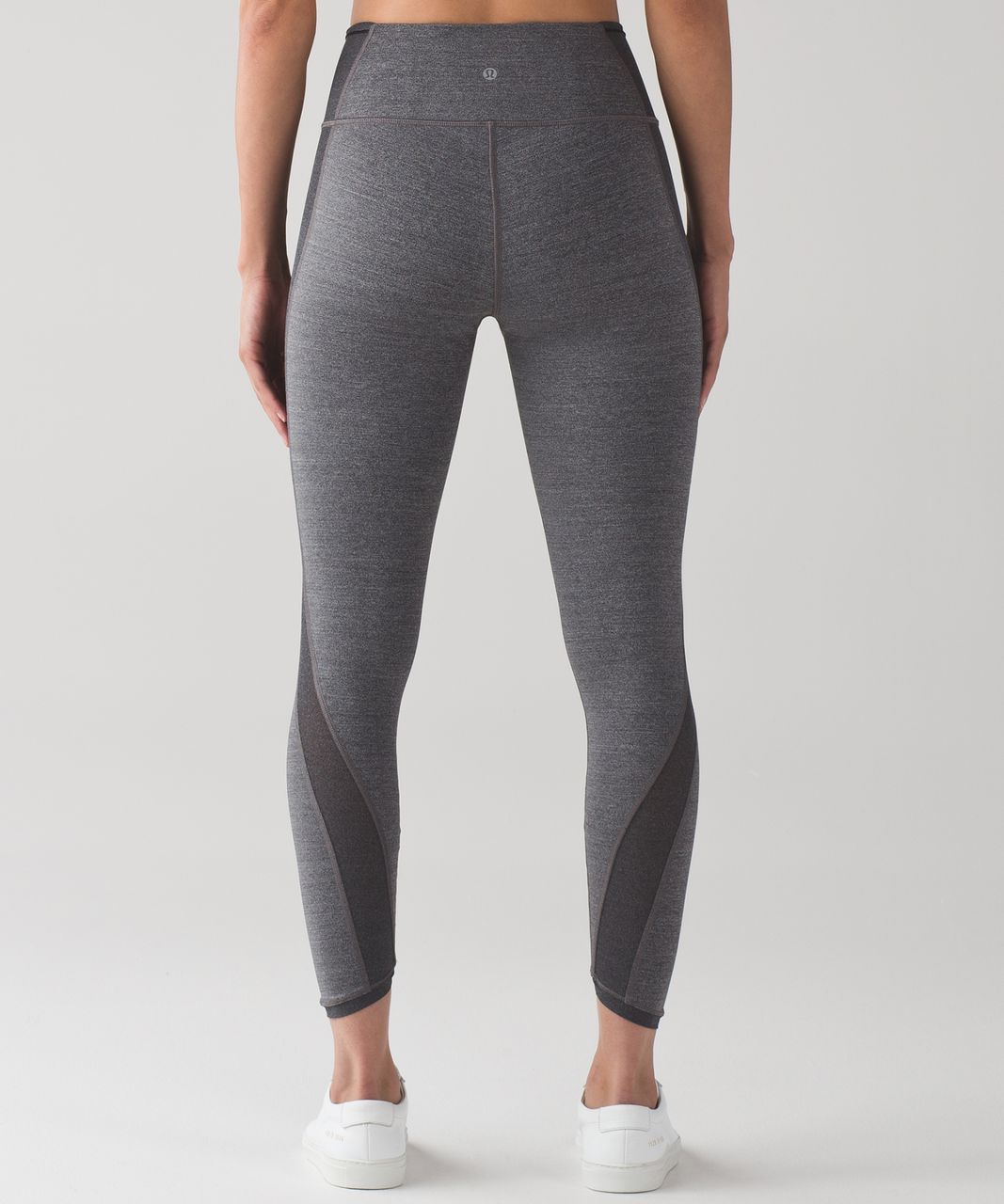 LULULEMON Size 2 Leggings 7/8 Crop Gray T60416