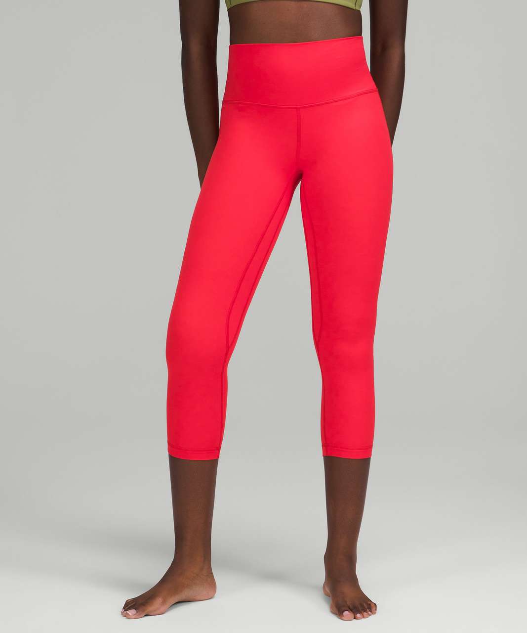 Lululemon Align High-Rise Crop 23 - Love Red - lulu fanatics