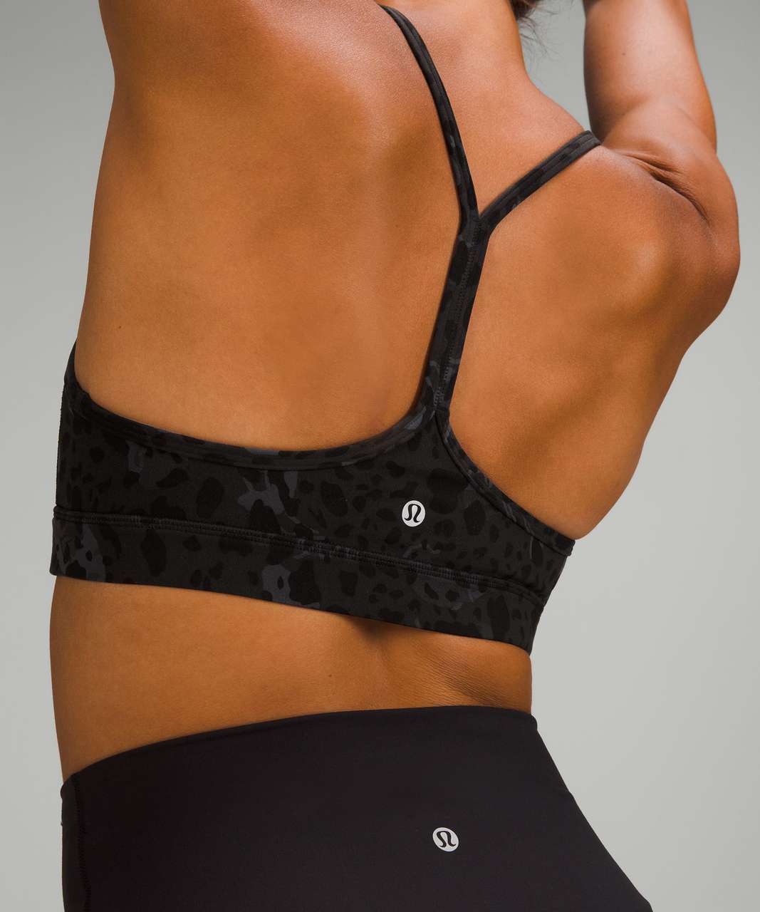 Lululemon Flow Y Bra Size Black 2 Velvet - NEW 