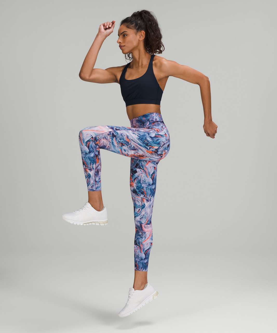 Lululemon Base Pace High-Rise Running Tight 25" - Atmospheric Purple Multi