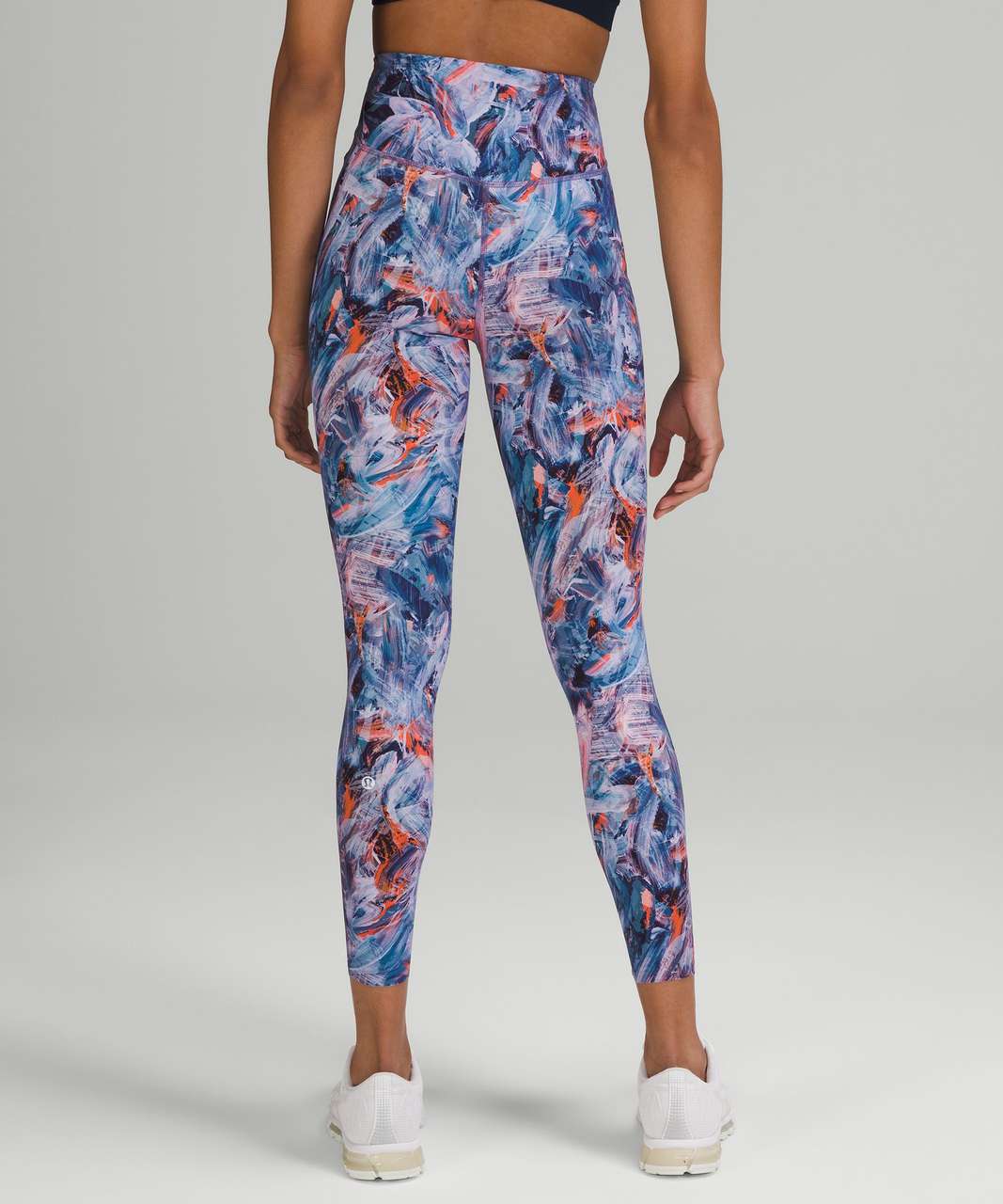 Lululemon Base Pace High-Rise Running Tight 25 - Atmospheric Purple Multi  - lulu fanatics