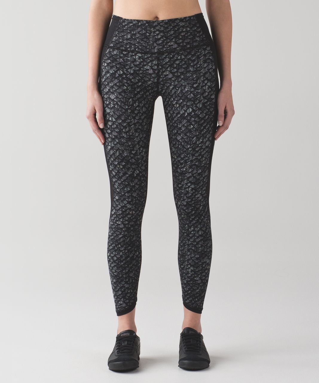 Lululemon Featherlight Tight - Iridescent Multi Black / Black - lulu ...