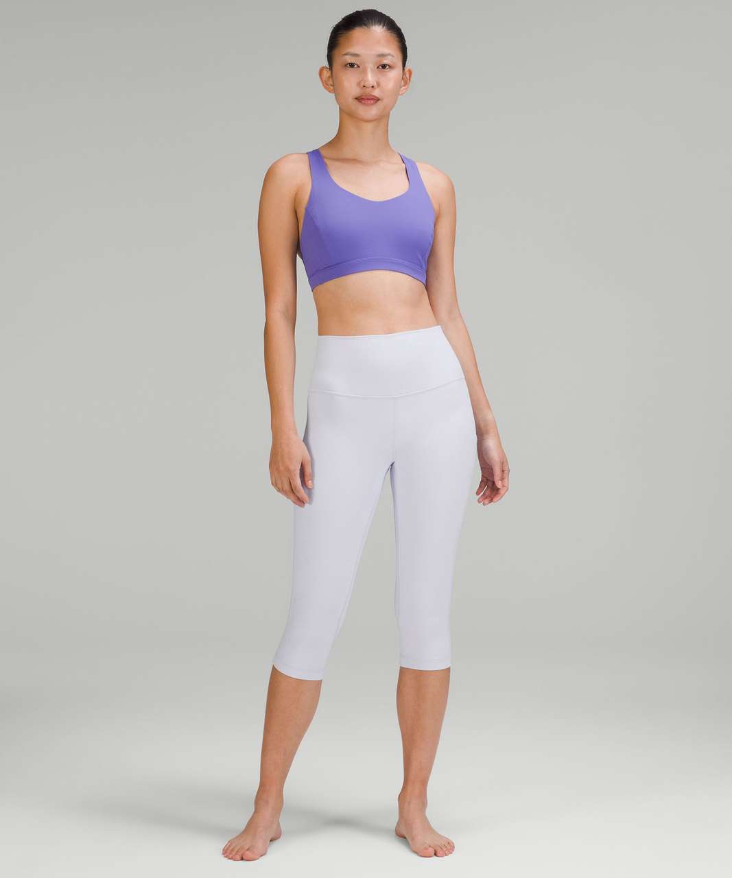 Lululemon Align High-Rise Crop 17" - Pastel Blue