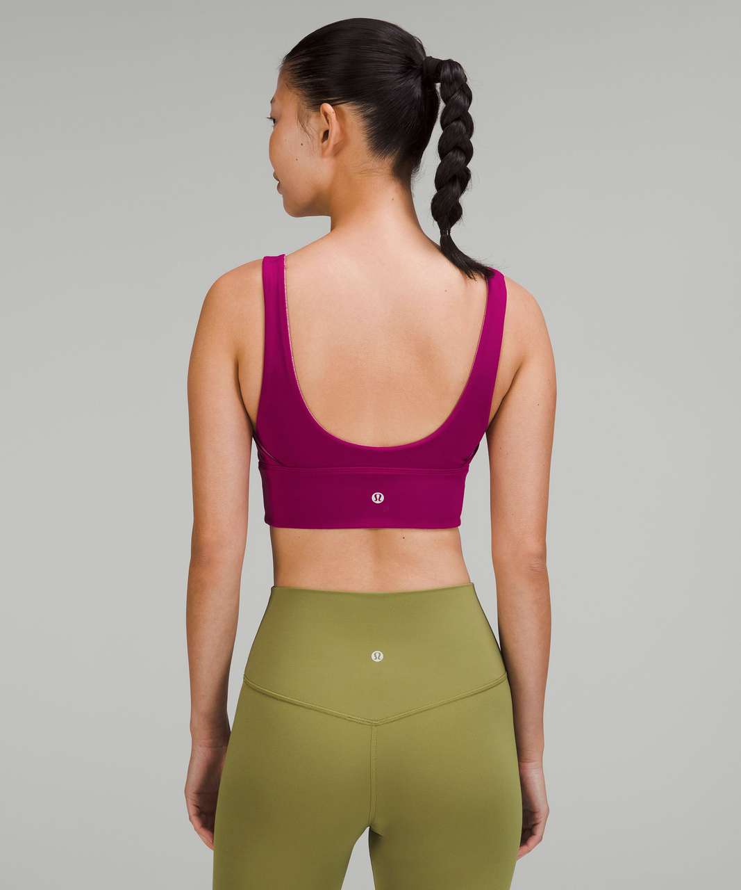 Lululemon Invigorate Bra with Clasp *High Support, B/C Cup - Magenta Purple  - lulu fanatics