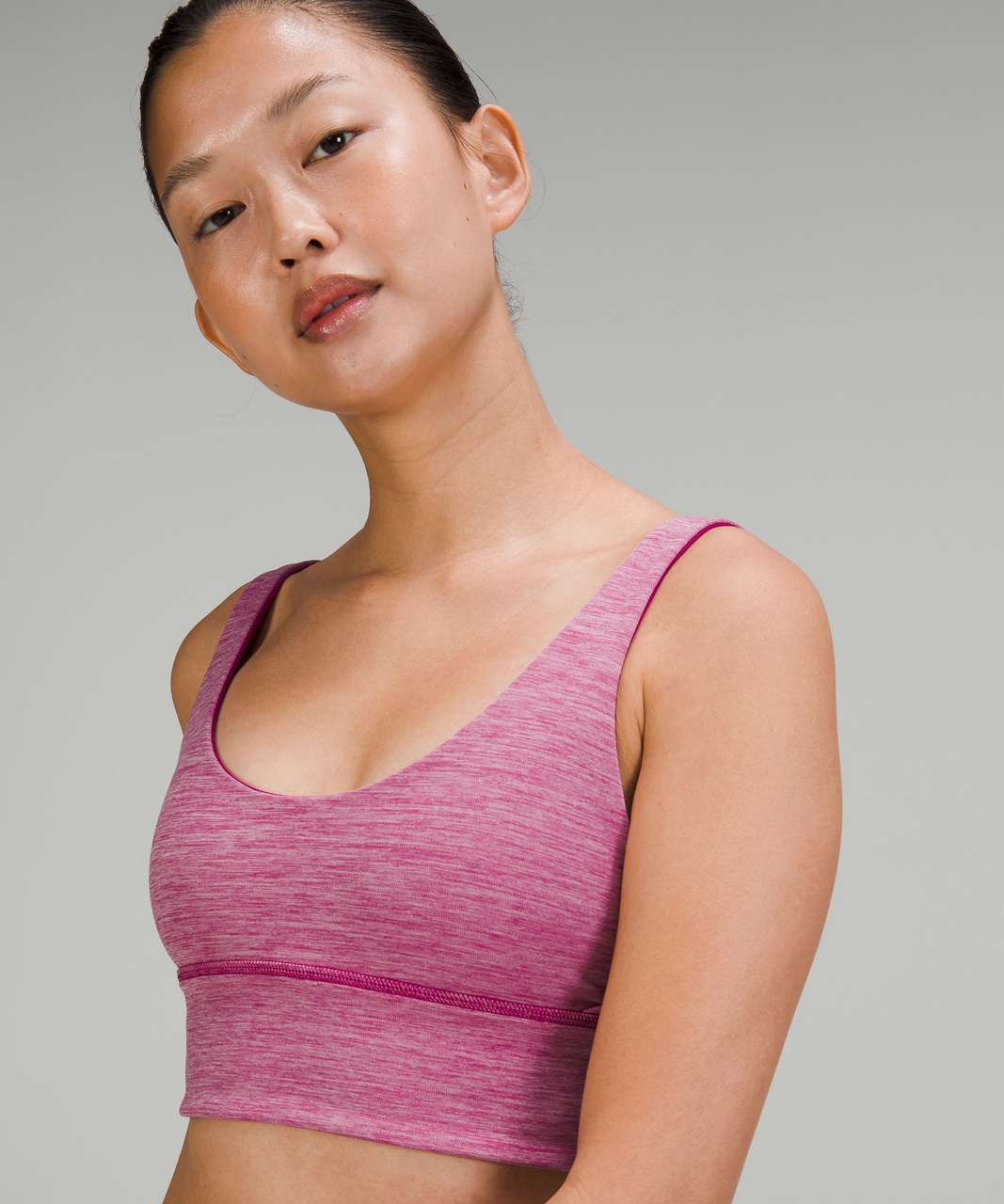 lululemon Align™ V-Neck Bra Light Support, A/B Cup Dahlia Mauve